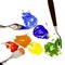 5Pcs Stainless Palette Knife Oil Painting Steel Spatula Mixing Scraper Set 3D Print Removal Tool Artist Knives